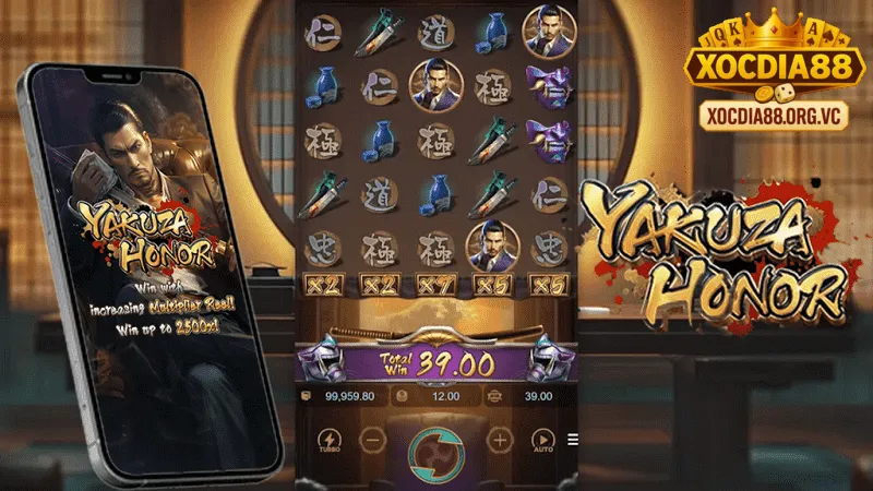 Yazuza Honor sở hữu tỉ lệ hoàn trả (RTP) lên đến 97%